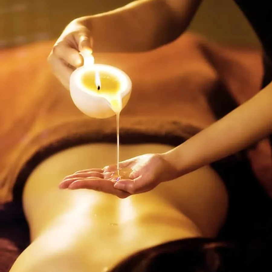 Warm Candle Massage (4 Hand)