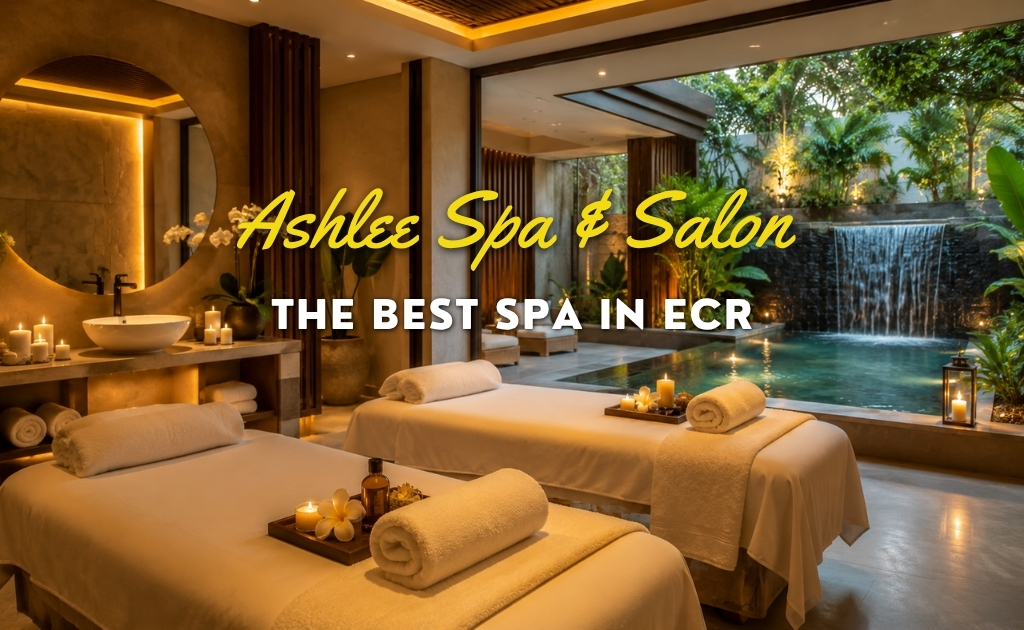 Peaceful spa therapy room at Ashlee Spa in ECR