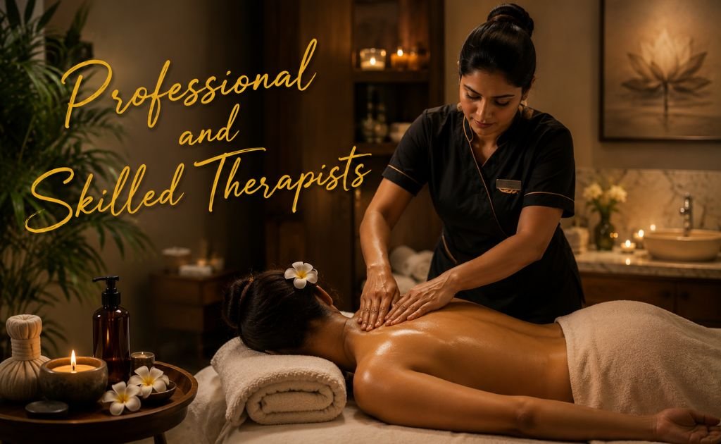 Professional and skilled therapists providing expert full body massage therapy in a premium spa with a relaxing ambiance